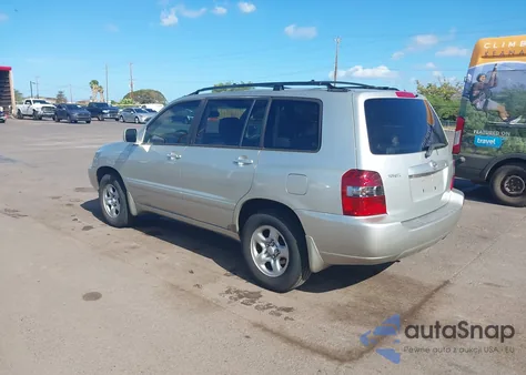2004 Toyota Highlander z USA, uszkodzony, nr VIN JTEGD21A640086342